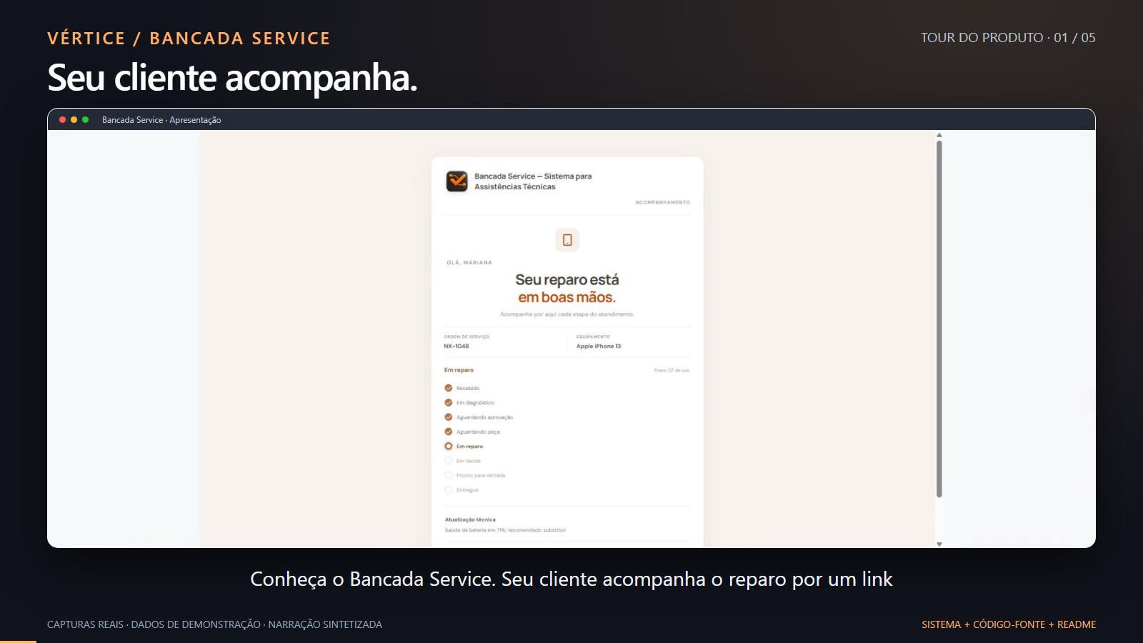Prévia do tour de Bancada Service